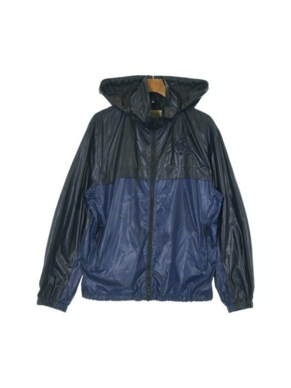 Loewe Mountain Hoodie Polyester Black Navy X Blue